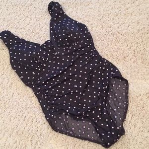 Land’s End Brown One Piece Swimsuit